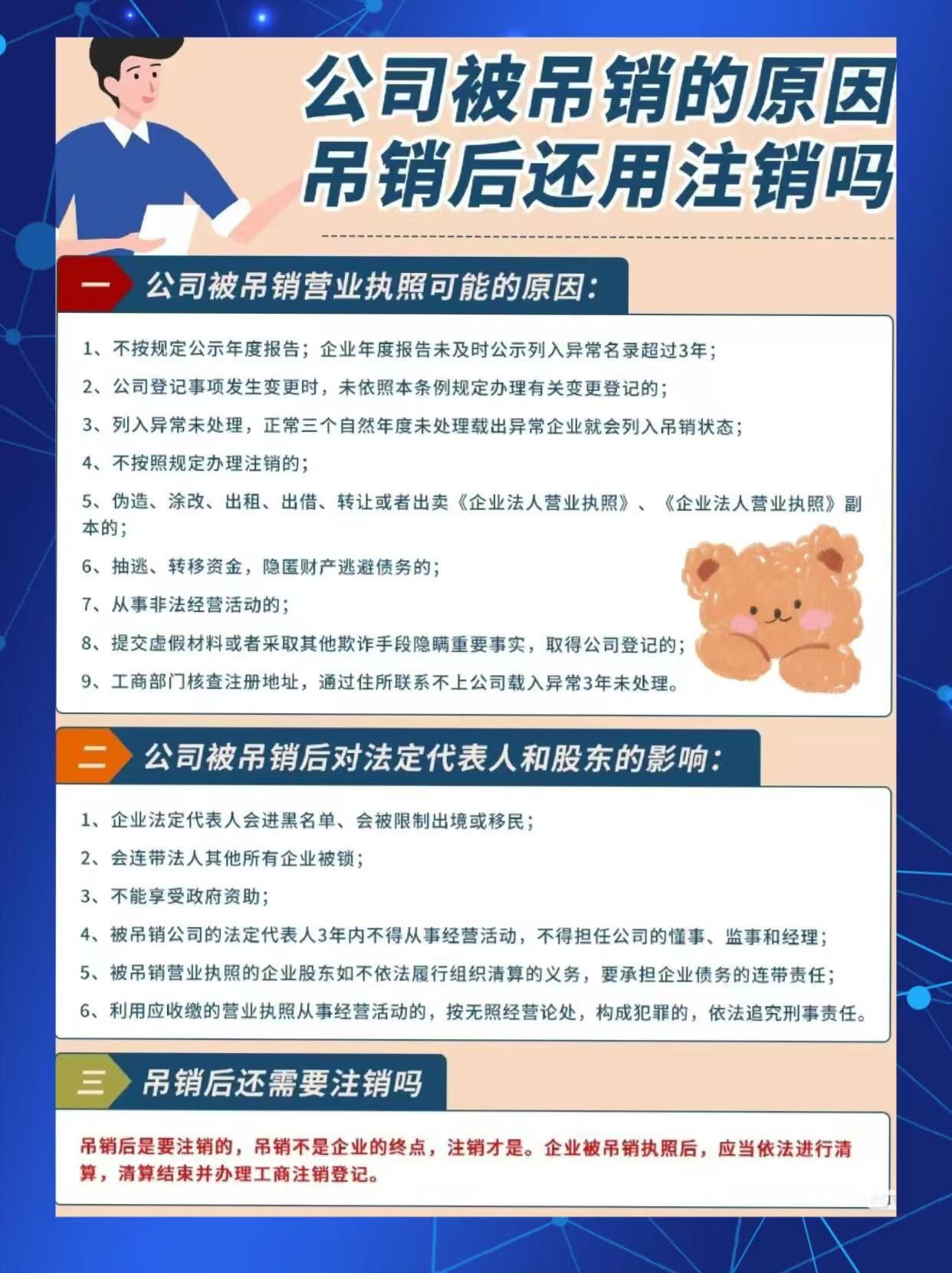 荆州公司被吊销的原因！吊销后还用注销吗？